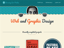 Tablet Screenshot of burningearmedia.com